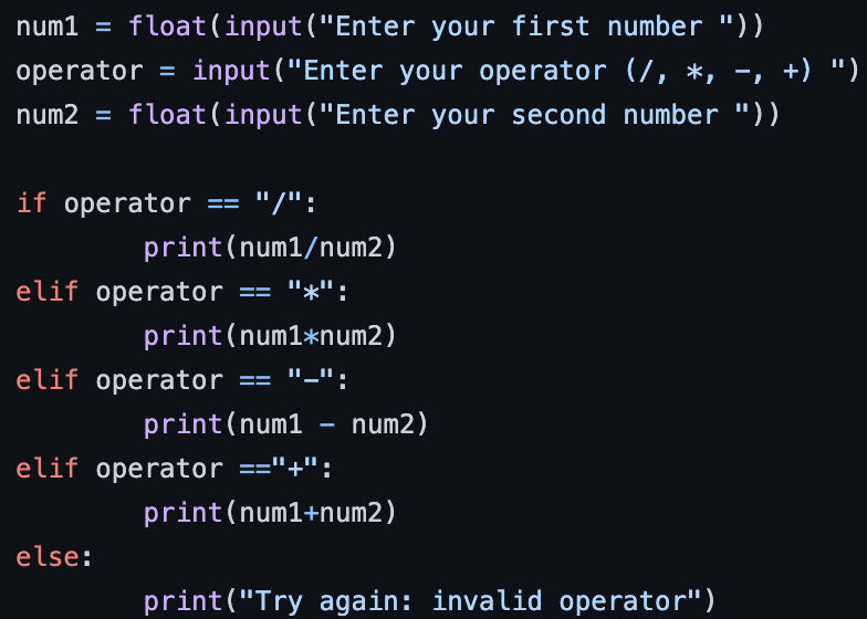 Image of Python Code